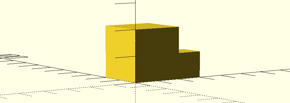 OpenSCAD: быстрый старт