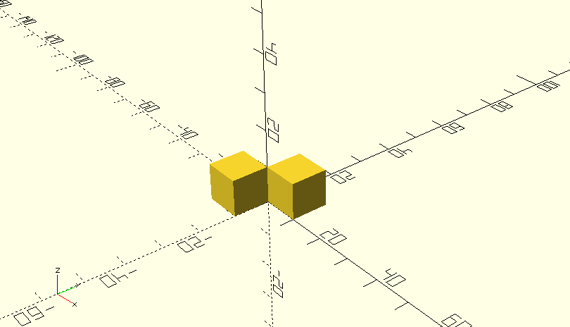 Модификаторы в OpenSCAD