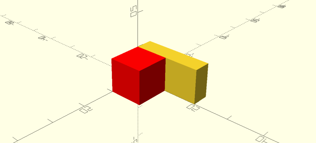 Модификаторы в OpenSCAD