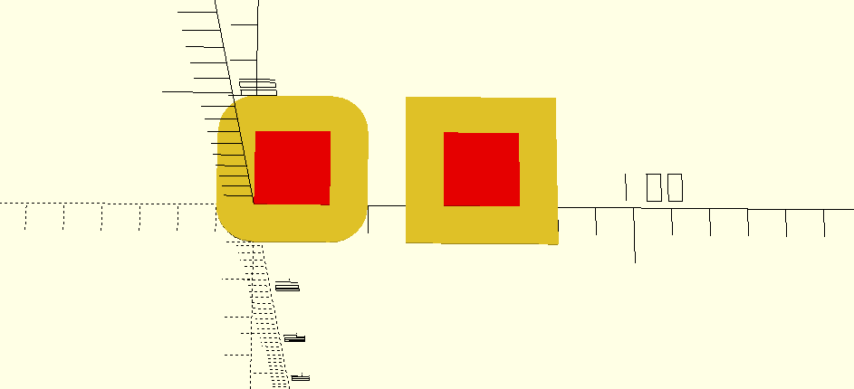 Модификаторы в OpenSCAD