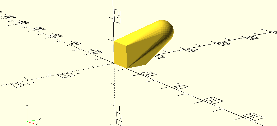 Модификаторы в OpenSCAD