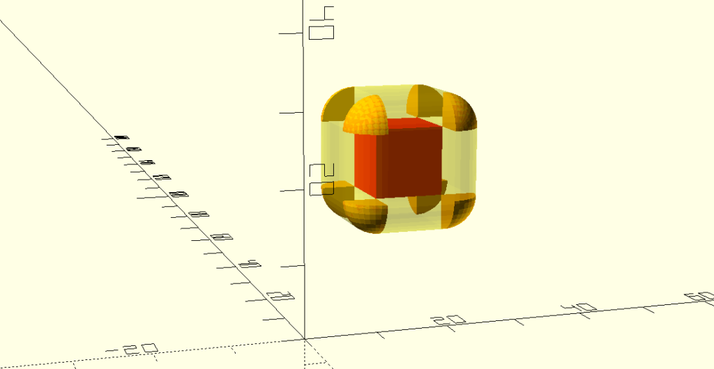 Модификаторы в OpenSCAD